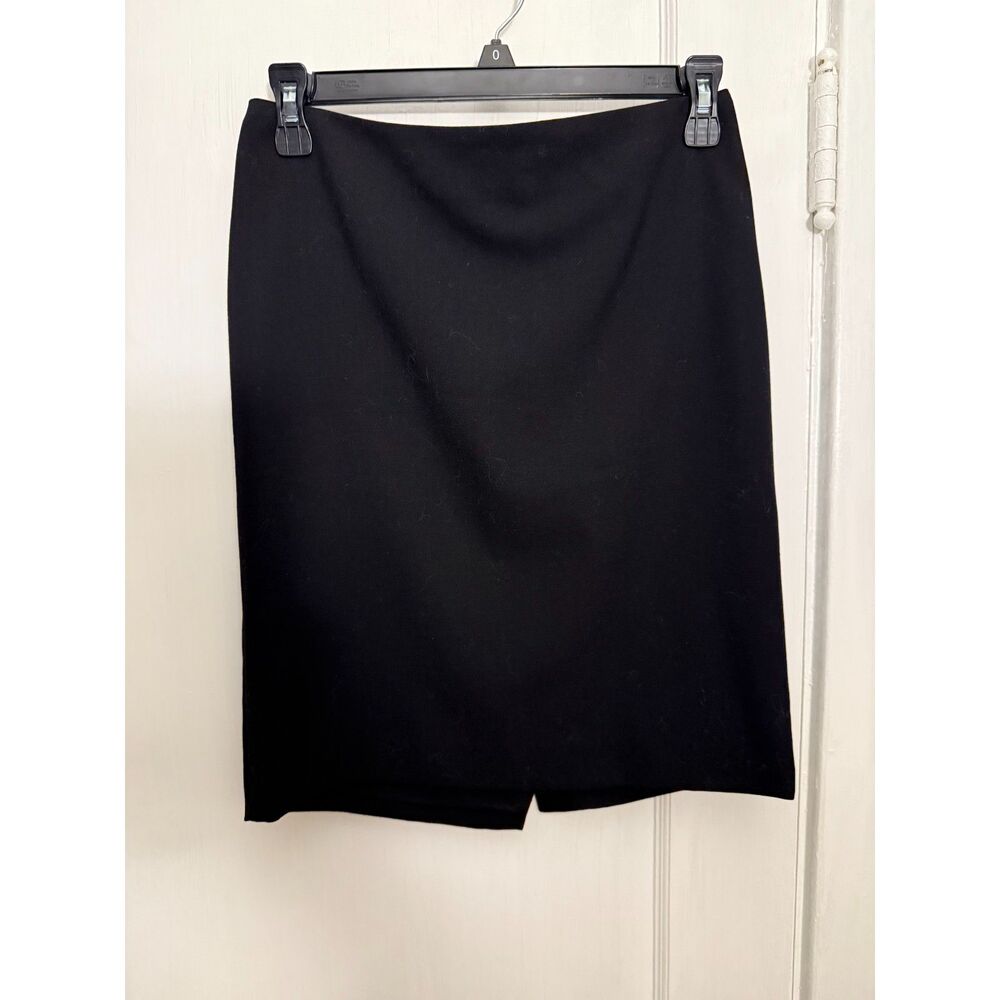 Red Saks Fifth Avenue Black Pencil Skirt